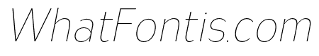 Nsai Pro Narrow Thin Italic