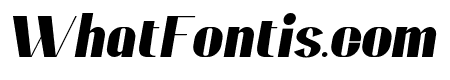 Retrive Extra Bold Italic