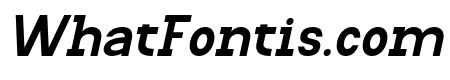 Rofane Mono Semi Bold Italic