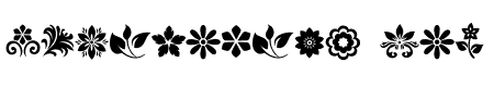 Spring Flower Motifs