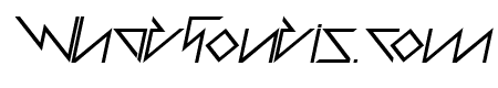 THUNDER STORM Bold Italic
