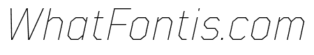 TT Mussels Trl Thin Italic