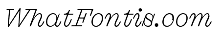 DroulersClarendonWEB LineItalic