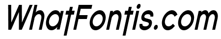 SF Florencesans Cond Bold Italic