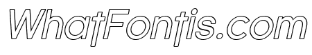 SF Florencesans Outline Italic