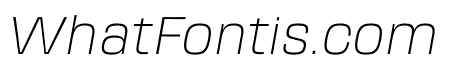 Transducer Hairline Italic
