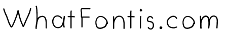 MyFirstFont