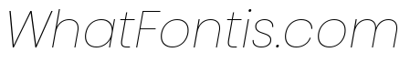 Adapt Variable Thin Italic
