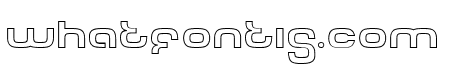 Tech Font Outline