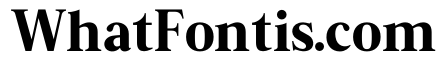 Zafira Serif ExtraBold