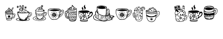 Winter cup doodles