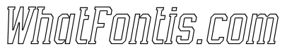 While Alive Outline Italic Italic