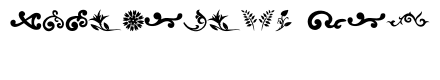 Vintage Flourish Ornaments