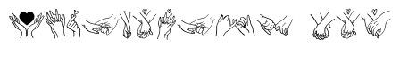 Valentine Holding Hands