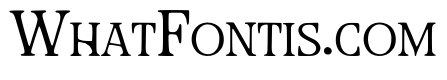 Tim Burton Serif