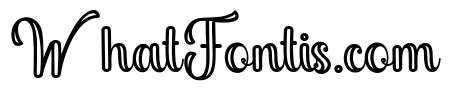 Stylish Alphabet Outline Reg