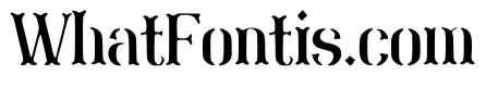 Stencil Blackletter