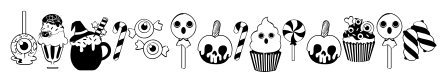 DB Spooky Cute Sweets