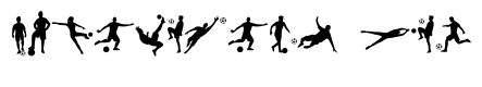 Soccer Silhouettes