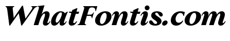 Slingera Black Italic