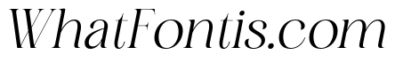 Silkydusk Italic