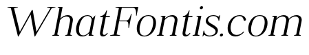 Shequan-ExtraLightItalic