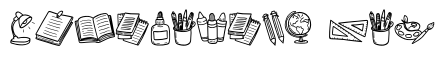 School supplies Doodle