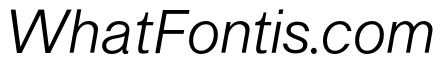 Saga Grotesk Italic