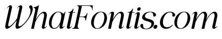 ROMENS DAWN Italic