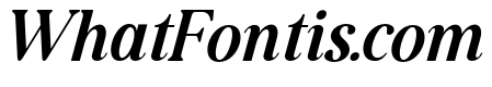Raffined Serif Italic Bold Ita