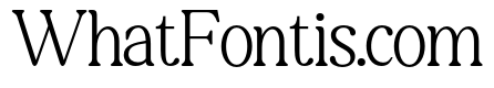 Raffined Serif Regular