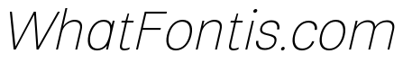 Qirvalen Thin Italic