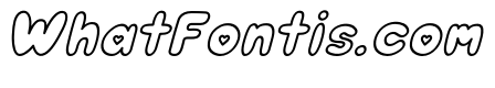 Puppy Love Soda Outline Italic