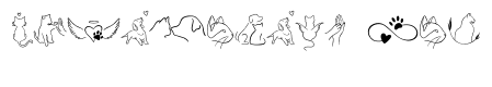 Paw Love Line Set