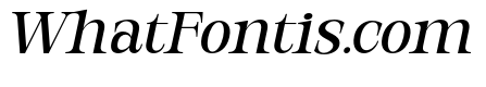Orvessia Light Italic