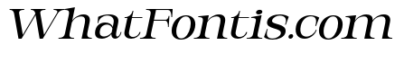 Orvessia Light Expanded Italic