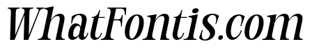 Orvessia Light Condensed Italic