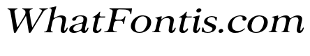 Old String Medium Italic