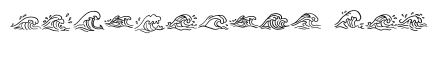 Ocean Waves Doodle