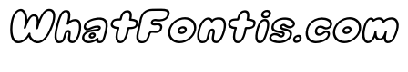 Mochi Soda Outline Italic