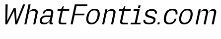Miracle Mono Thin Italic