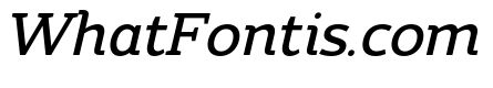 Mello Serif Extra Light Italic
