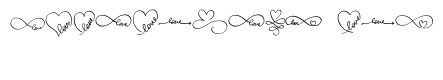 Love Infinity Doodles