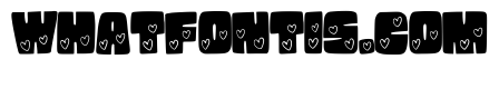 Love Heart Block Font B Regular
