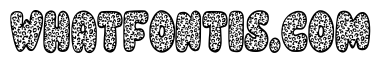 Leopard Print Font By S Regular