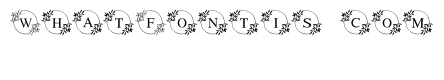 Leafy Monogram