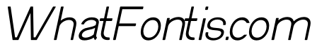 Kinetix Sans Italic Italic