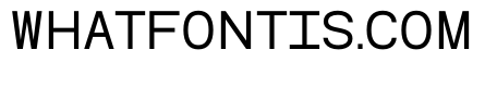 Imonospace Regular