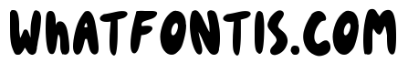 Honey bouncy font