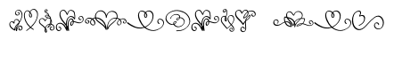 Heart Flourish Lines